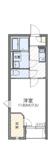 【間取り】 | レオネクストモズ | 代表的な間取のため実際の間取とは異なる場合があります