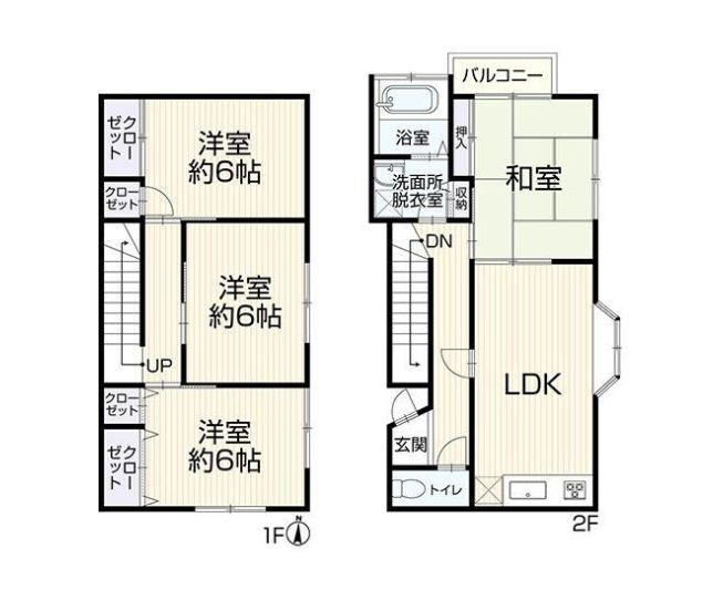 厚木市金田　中古戸建の間取り|間取図「厚木市金田　中古戸建」