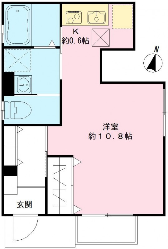 ラフィーネ栄和の間取り