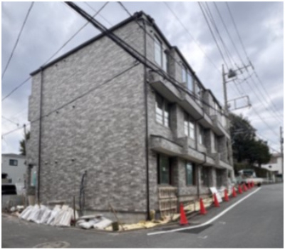 仮）貫井２丁目新築アパートの外観