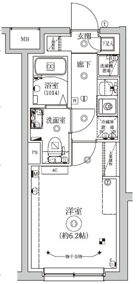 【間取り】 | ベルシードステアー新中野