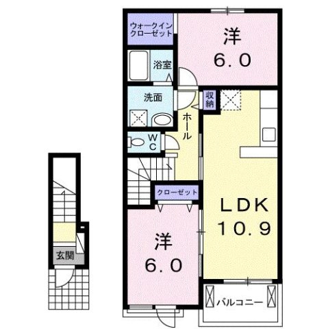桜　Ⅱの間取り