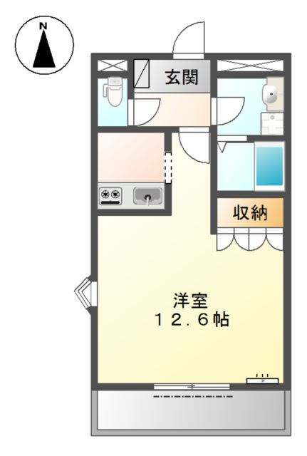 Ｋ’ｓスクエアの間取り