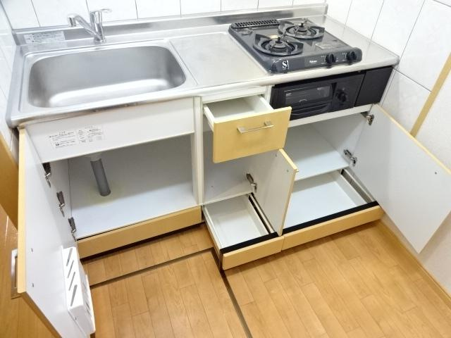 Ｋ’ｓスクエアのキッチン|キッチン収納（イメージ）