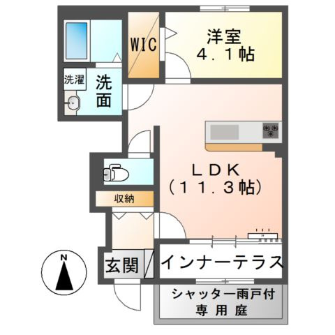 ヴィオスの間取り