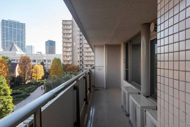 リバーポイントタワーのバルコニー|※写真は同タイプ住戸です。