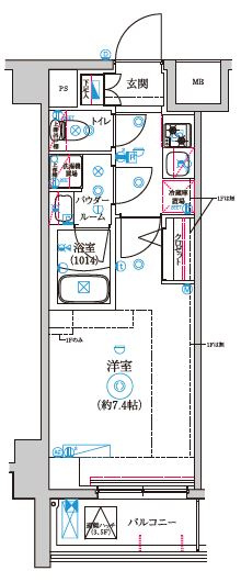 【間取り】 | セジョリ高井戸Ⅱ
