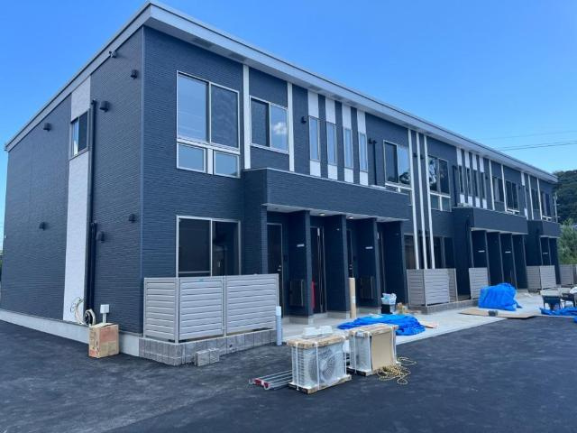 諫早市長田町新築APの外観|外観写真（昼）