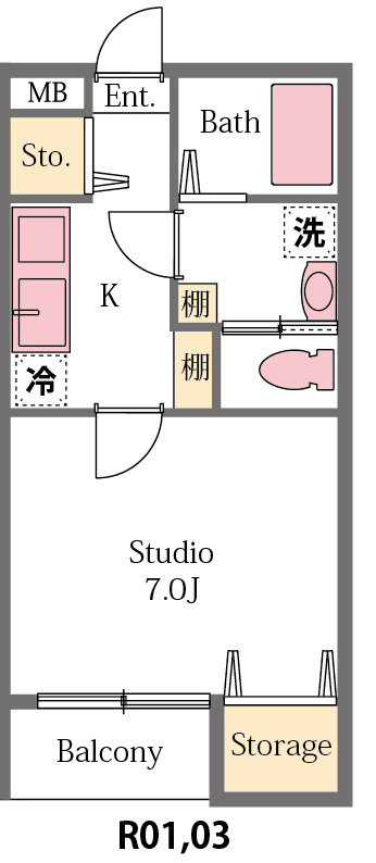 フォーレの間取り