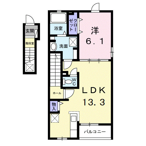 セラスの間取り
