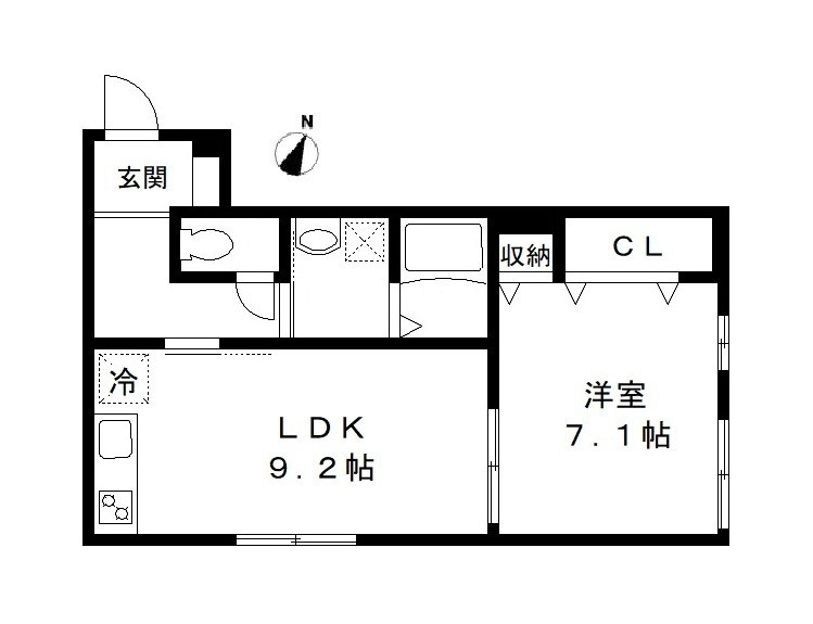 リヴェールの間取り