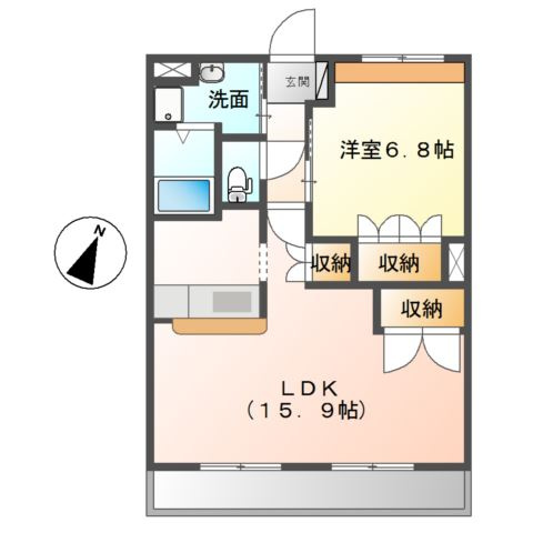 フォレスト　ハーモニーの間取り