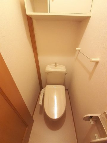 ハーモニー・ベルⅡのトイレ|ゆったりとした空間のトイレです