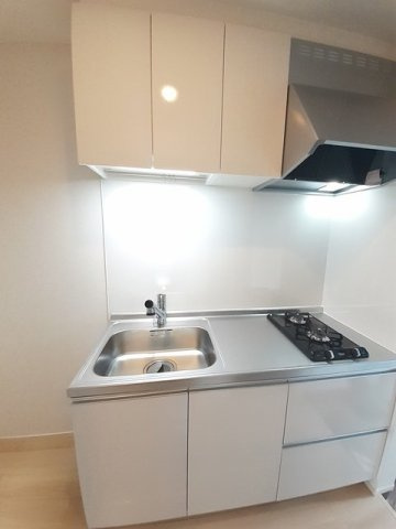 メゾン　グラースⅢのキッチン|キッチンでお料理をお楽しみください