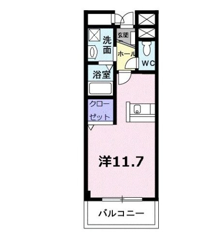 プラティークの間取り