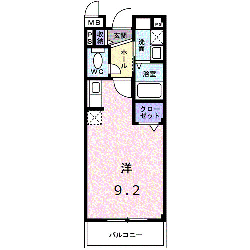 ナカイパレス　ＰａｒｔⅡの間取り