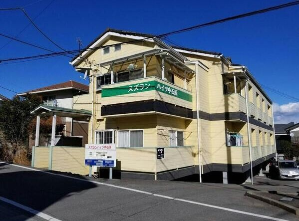 スズランハイツ中石原の外観|外観は落ち着いています