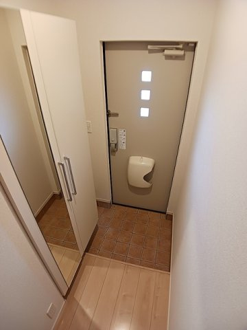 Ｍソレイユの玄関|落ち着いた玄関です