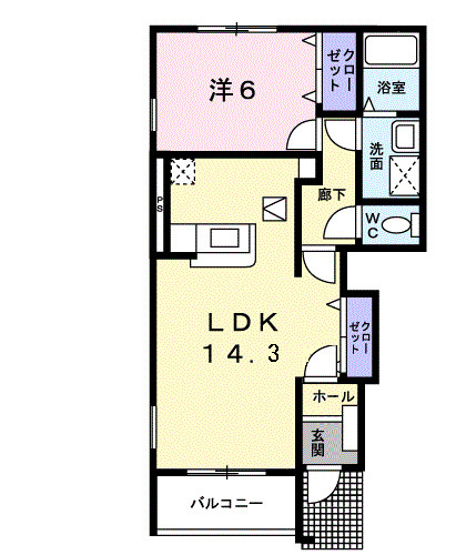 ＴａｋａｓａｋｉＴｏｔｔｏｓⅢの間取り