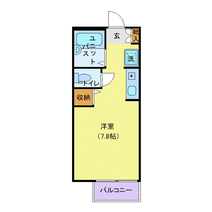 オゼットワールBの間取り