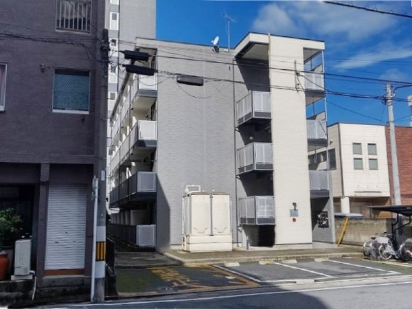 レオパレスシエルの外観|外観は落ち着いています