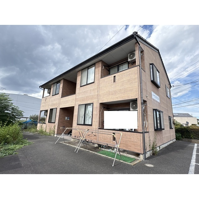 ハーヴェスト玉村の外観|外観は落ち着いています