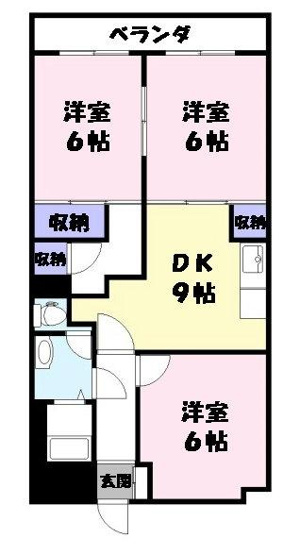 【間取り】 | リヴェール　ピア