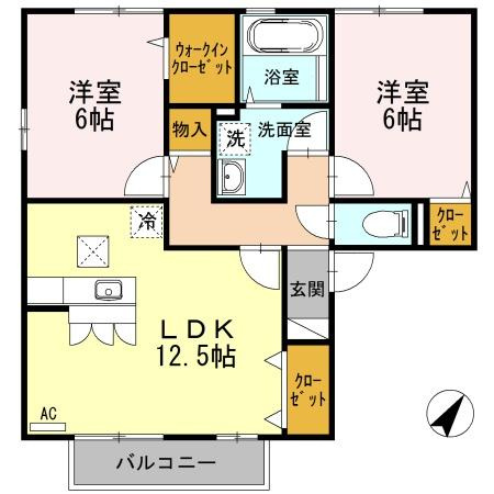 【間取り】 | ユヴェール 