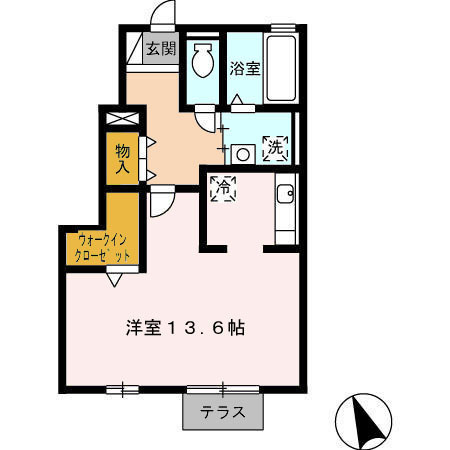 【間取り】 | エスト・パレ | 間取り