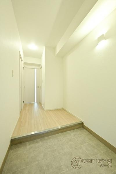 プレステアーバン西大和の玄関|■すっきりと広々とした玄関が家族やお客様を迎えてくれます！