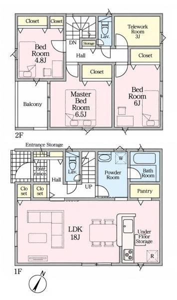 クレイドルガーデン下垣内 １１号棟 ／新築一戸建の間取り