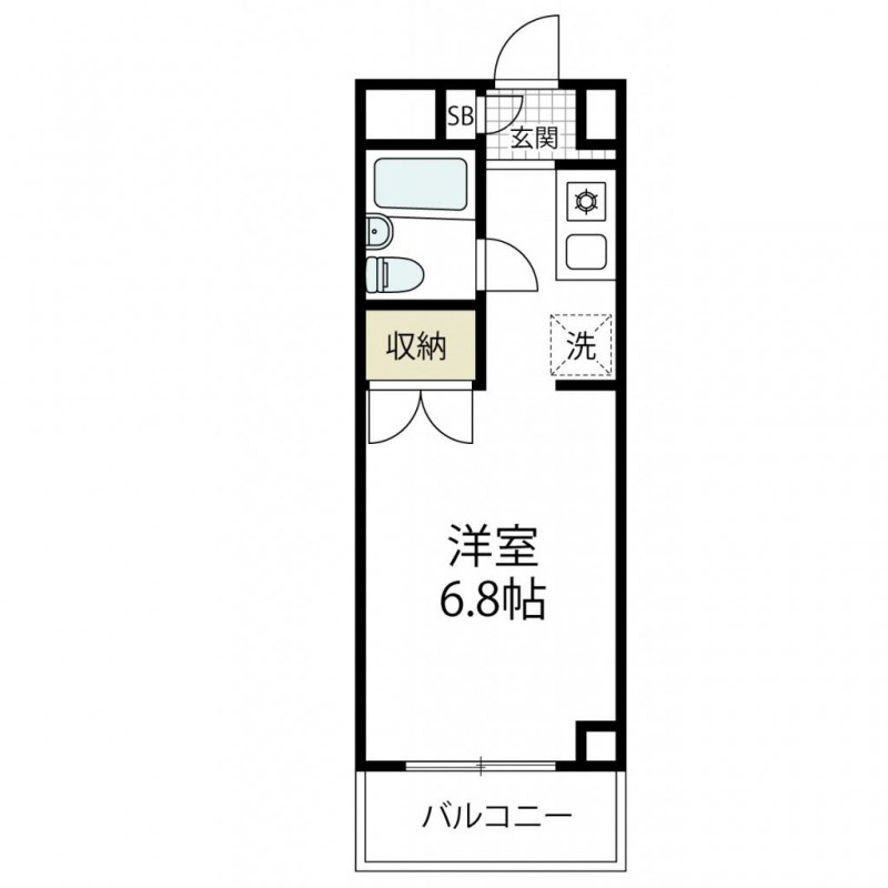ロイヤルカーサ海老名の間取り