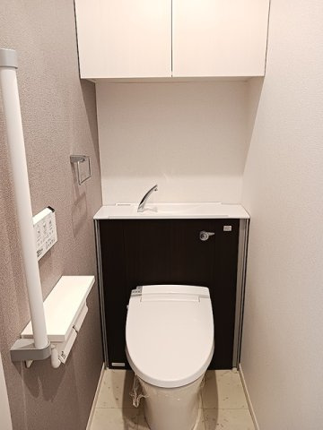 ピルエットのトイレ|ゆったりとした空間のトイレです