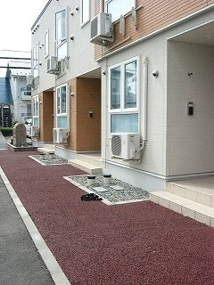 チェリーメゾン高田のエントランス