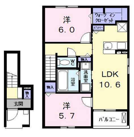 ルミエールの間取り