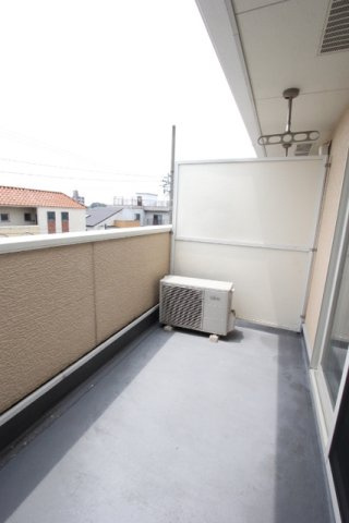 エボルシオン東光　Ａのバルコニー