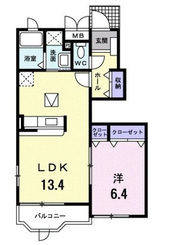 フィオーレの間取り