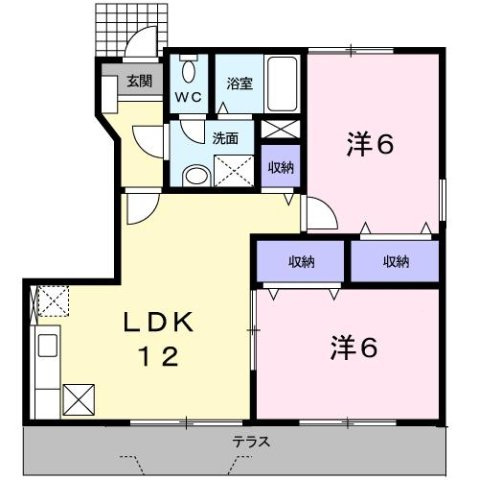 Ｇポルックスの間取り