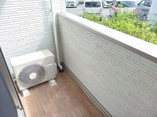 シャルール　メゾン　Ⅱのバルコニー