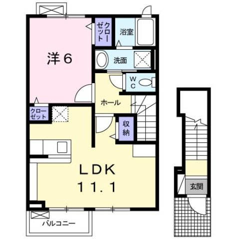 インプレスの間取り