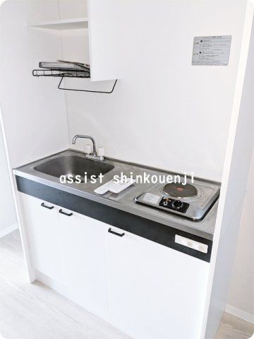中野区弥生町５丁目の賃貸マンションのキッチン