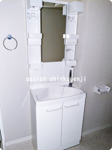 中野区弥生町５丁目の賃貸マンションの洗面所