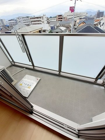 ルーベル中村のバルコニー
