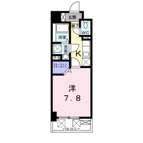 ルーベル中村の間取り