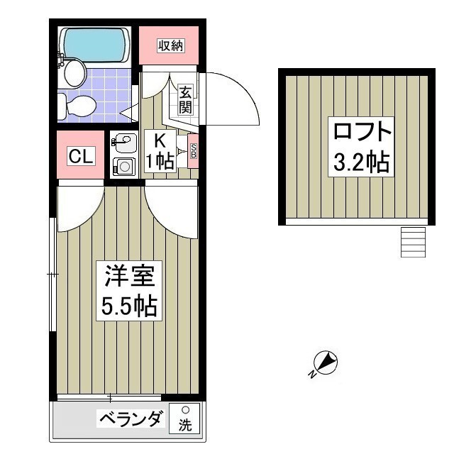 リーブル柏の間取り