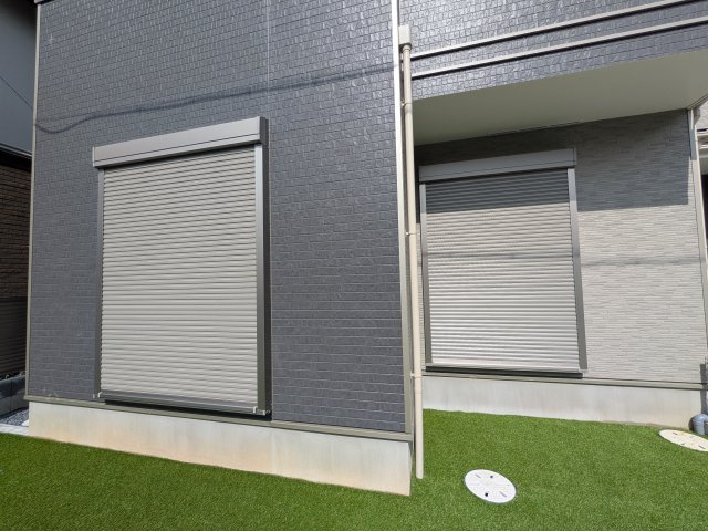 水戸市堀町2241番　新築戸建て　A号棟の防犯設備