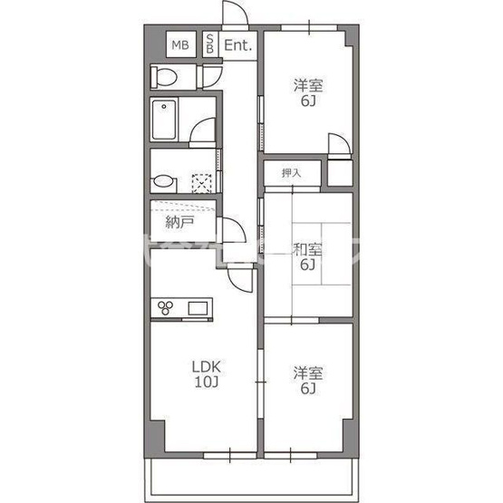 【間取り】 | ロマーナ壱番館