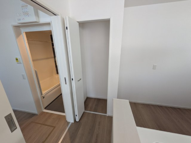 日立市川尻町　8期　新築戸建てのキッチン|人気のパントリー♪