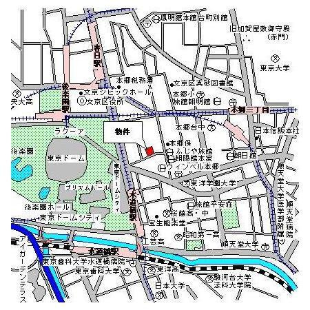 パークキューブ本郷の間取り