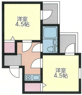 【間取り】 | アスタック壱番館